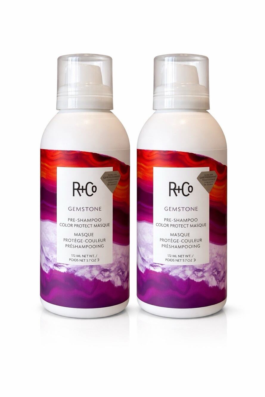 R+Co Gemstone Pre-Shampoo Color Protect Masque 5.7 fl oz x2 Duo